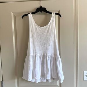 We The Free White Tank Top